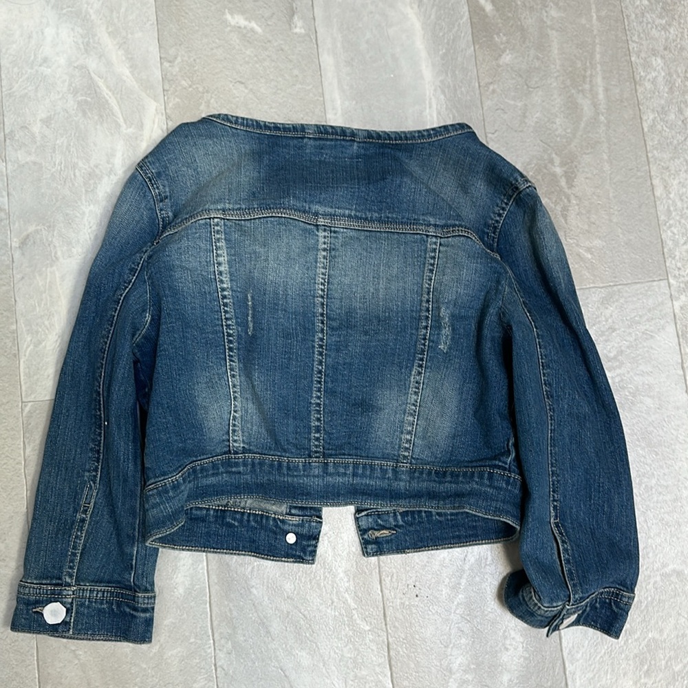 Cropped Jean jacket - Picture 4 of 4